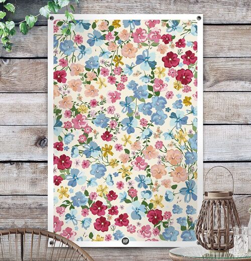 HIP ORGNL® Colorful Little Flowers Garden - 100 x 150 cm