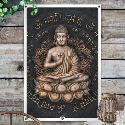 HIP ORGNL® Buddha-Garten - 80 x 120 cm