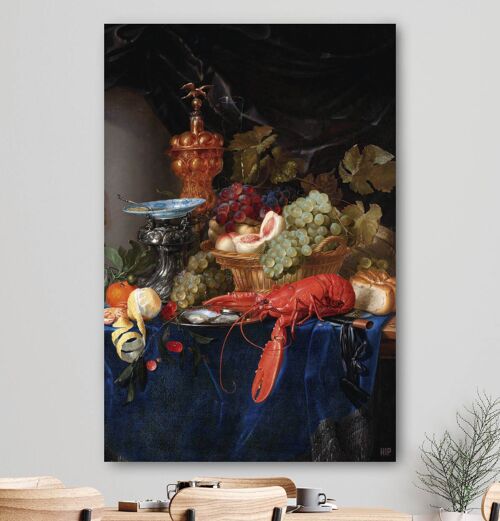 HIP ORGNL®  Stilleven met een gouden bokaal - 60 x 90 cm