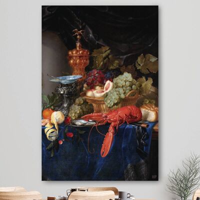 HIP ORGNL®  Stilleven met een gouden bokaal - 60 x 90 cm