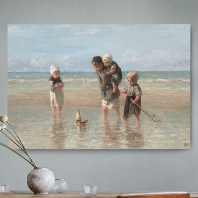 HIP ORGNL® Kinderen der zee - 60 x 40 cm