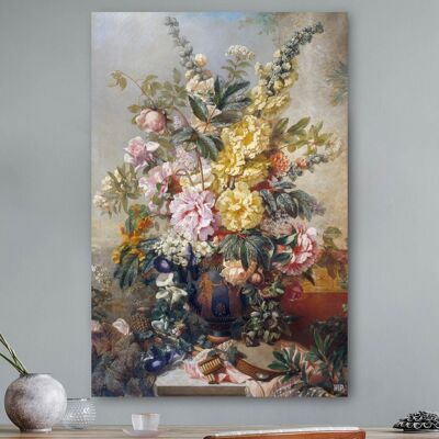HIP ORGNL® Large vase with Mirabent flowers - 80 x 120 cm