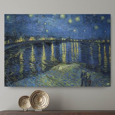 HIP ORGNL® Sterrennacht boven de Rhône - 120 x 80 cm