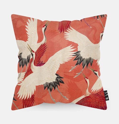 HIP ORGNL® Kimono met kraanvogels Cushion - 45 x 45 cm