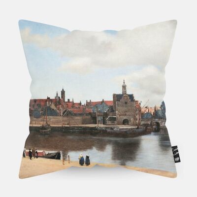 HIP ORGNL® Gezicht op Delft Cushion - 45 x 45 cm