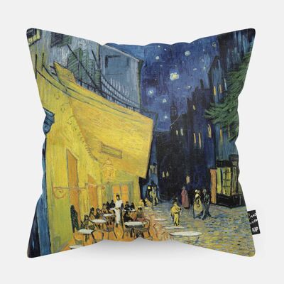 HIP ORGNL® Caféterras bij nacht Cushion - 45 x 45 cm