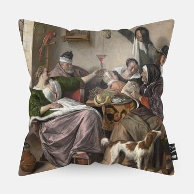 HIP ORGNL® Soo voer gesongen, soo na gepepen Cushion - 45 x 45 cm