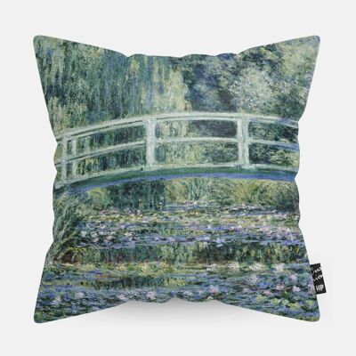 HIP ORGNL® De Japanse brug en de waterlelies Cushion - 45 x 45 cm