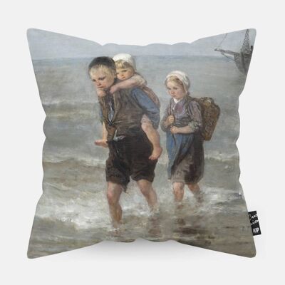 HIP ORGNL® Kinderen in de branding Cushion - 45 x 45 cm