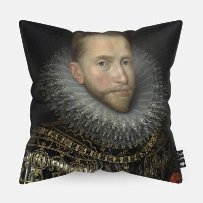 HIP ORGNL® Portret van Albrecht van Oostenrijk Cushion - 45 x 45 cm