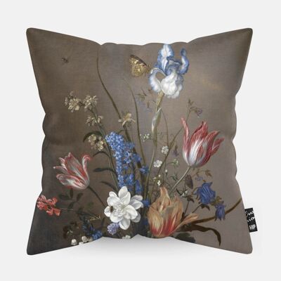HIP ORGNL® Flowers in a Wan-Li Vase and Shells Cushion - 45 x 45 cm