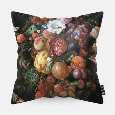 HIP ORGNL® Girlande aus Früchten und Blumen Kissen – 45 x 45 cm