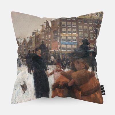 HIP ORGNL® De Singelburg bij de Paleisstraat in Amsterdam Cushion - 45 x 45 cm