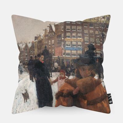 HIP ORGNL® De Singelburg bij de Paleisstraat in Amsterdam Cushion - 45 x 45 cm