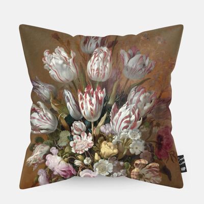 HIP ORGNL® Stilleven met bloemen Bollongier Cushion - 45 x 45 cm