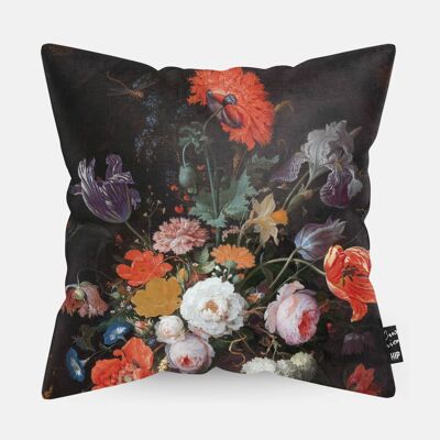 HIP ORGNL® Natura morta con fiori e cuscino per orologio - 45 x 45 cm