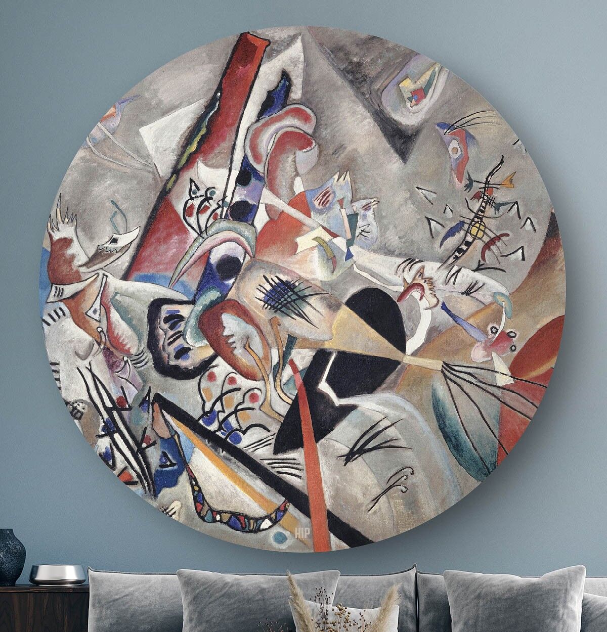 HIP ORGNL® In grigio Tondo - Ø 40 cm