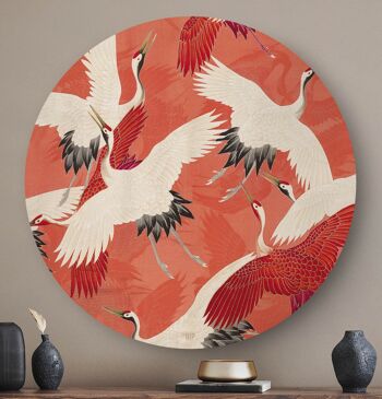 HIP ORGNL® Kimono avec grues Rond - Ø 80 cm 1