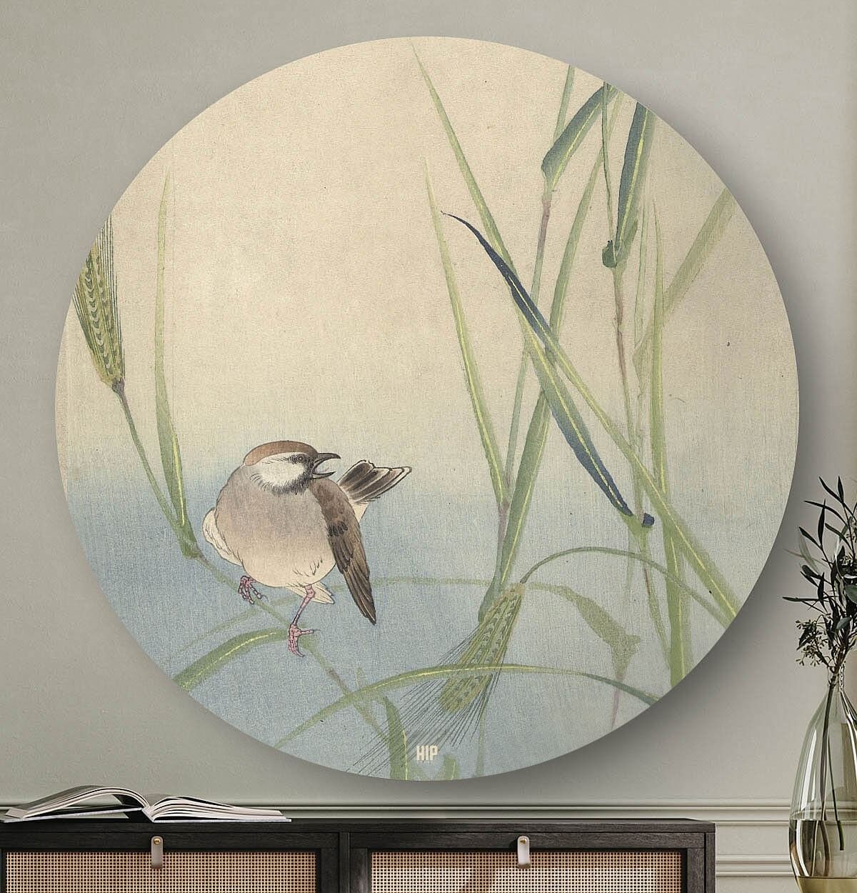HIP ORGNL® Uccelli e acqua Tondo - Ø 80 cm