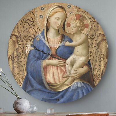 HIP ORGNL® Madonna der Demut Rund - Ø 60 cm