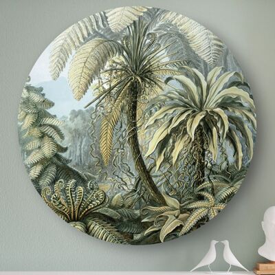 HIP ORGNL® Botanisch met palmbomen Rond - Ø 100 cm