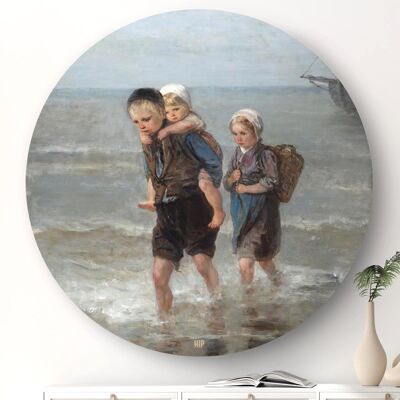 HIP ORGNL® Enfants dans le surf Rond - Ø 40 cm