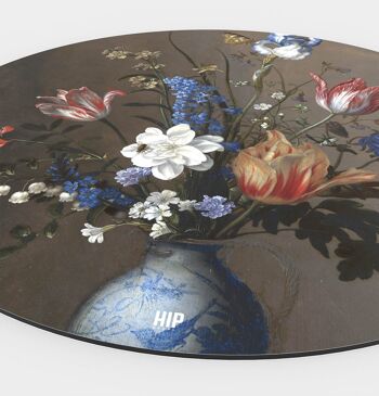 HIP ORGNL® Fleurs dans un vase Wan-Li et coquillages Rond - Ø 100 cm 3