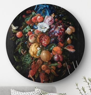 HIP ORGNL® Feston de fruits et fleurs Rond - Ø 140 cm 1