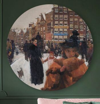 HIP ORGNL® Le Singelburg à Paleisstraat à Amsterdam Rond - Ø 100 cm 1