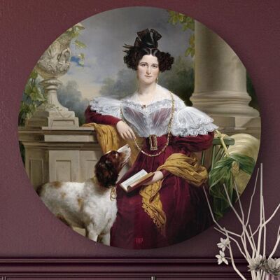 HIP ORGNL® Portrait d'Alida Christina Assink Rond - Ø 40 cm