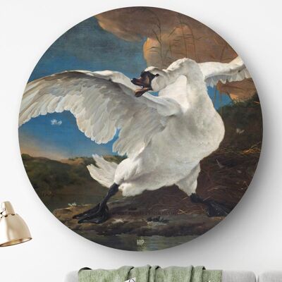 HIP ORGNL® The endangered swan Round - Ø 120 cm