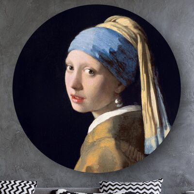 HIP ORGNL® Girl with a Pearl Earring Round - Ø 100 cm