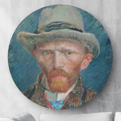 HIP ORGNL® Zelfportret Vincent van Gogh Rond - Ø 120 cm