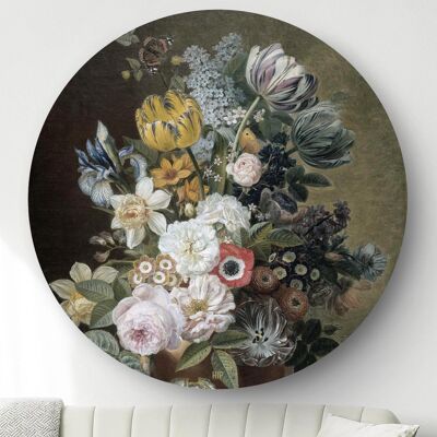 HIP ORGNL® Stillleben mit Blumen Eelkema Round - Ø 120 cm