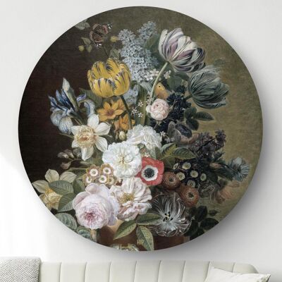 HIP ORGNL® Stilleben mit Blumen Eelkema Round - Ø 40 cm