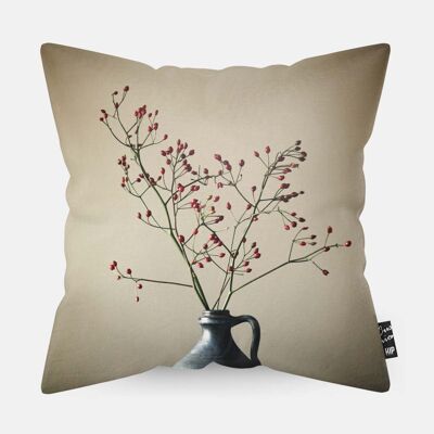 HIP ORGNL® Blauwe vaas met besjes Cushion - 45 x 45 cm