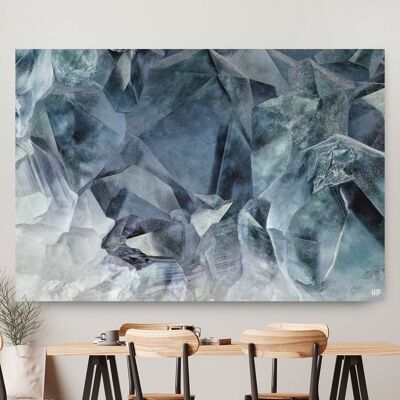 HIP ORGNL® Blauer Kristall - 150 x 100 cm
