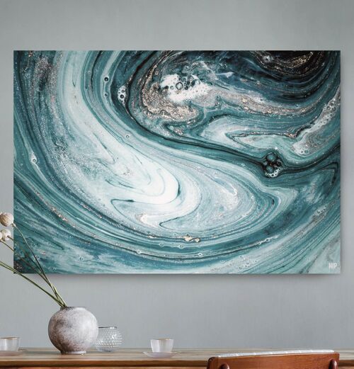 HIP ORGNL® Aqua Geode - 60 x 40 cm