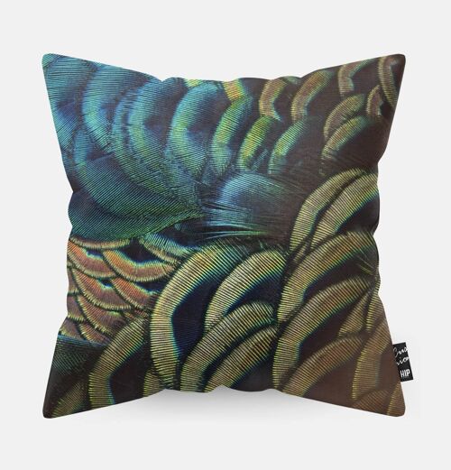 HIP ORGNL® Peacock Feathers Cushion - 45 x 45 cm