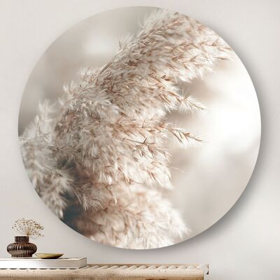 HIP ORGNL® Brown Pampas Grass Round - Ø 80 cm