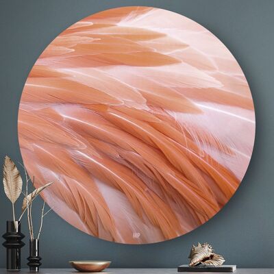 HIP ORGNL® Flamingofedern rund - Ø 140 cm
