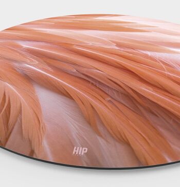 HIP ORGNL® Plumes Flamant Rose Rondes - Ø 40 cm 2