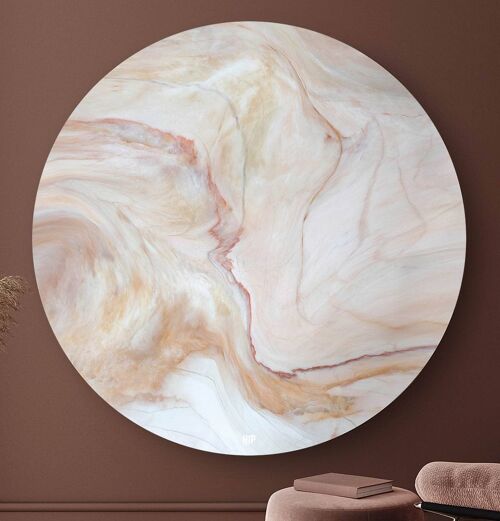 HIP ORGNL® Coral Marble Round - Ø 140 cm