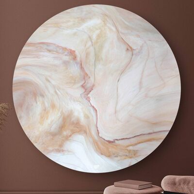 HIP ORGNL® Coral Marble Round - Ø 40 cm