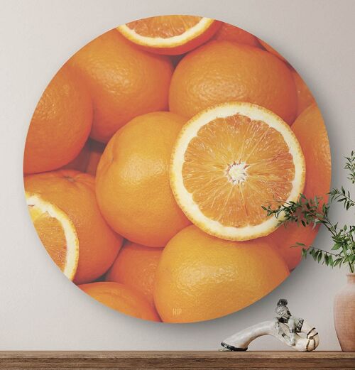 HIP ORGNL® Oranges Round - Ø 100 cm