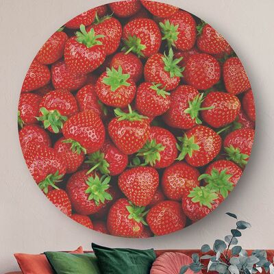 HIP ORGNL® Strawberries Round - Ø 100 cm