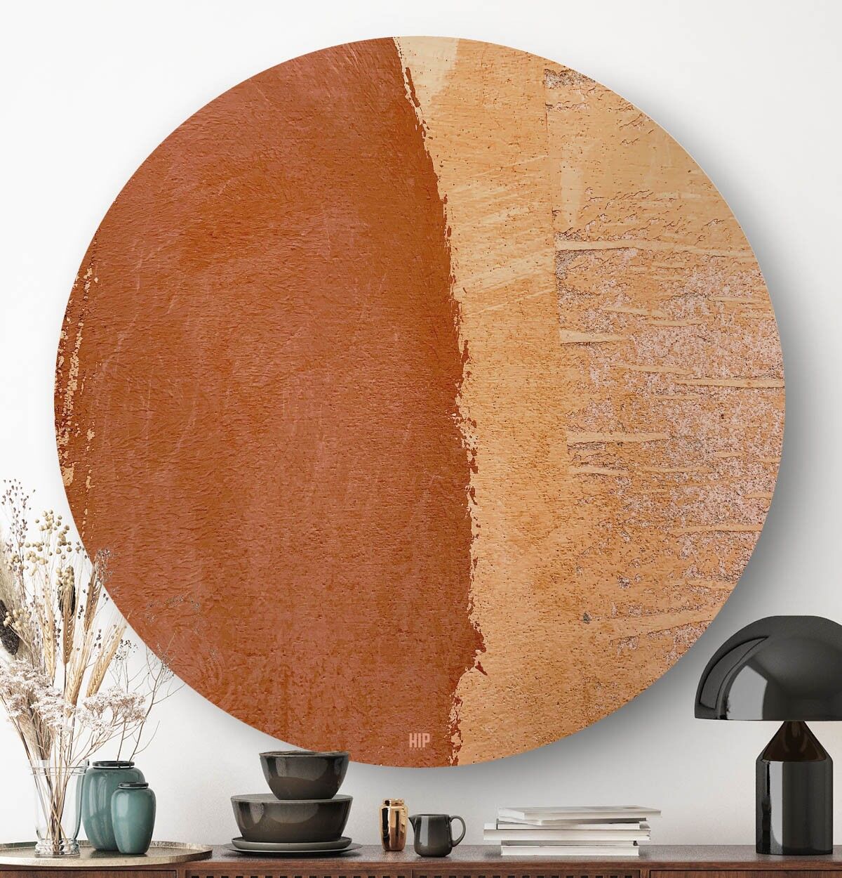 HIP ORGNL® Pietra di Terracotta Rotonda - Ø 100 cm