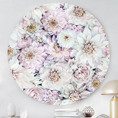 HIP ORGNL® Dahlias Round - Ø 80 cm