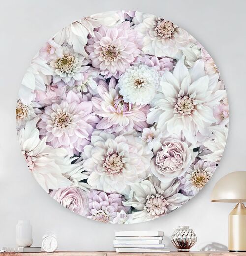 HIP ORGNL® Dahlias Round - Ø 40 cm