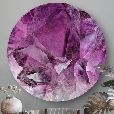 HIP ORGNL® Cristal Violet Rond - Ø 140 cm